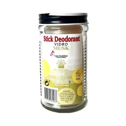 Stick Deodorant Vidro Musk 70ml (Antigo Lander)
