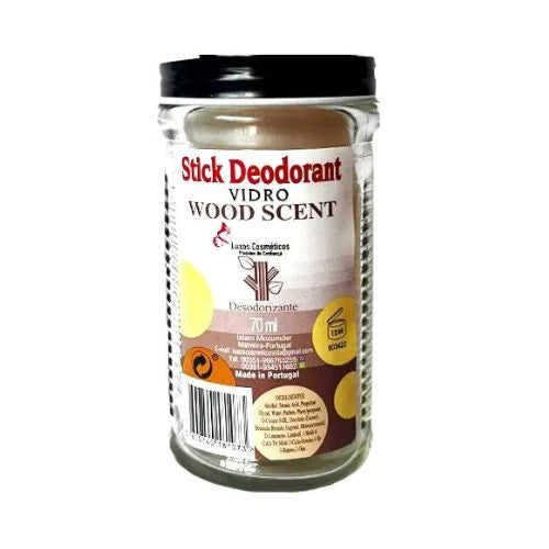 Stick Deodorant Vidro Wood Scent 70ml (Antigo Lander)