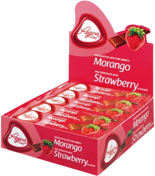 Chocolate Regina Morango (caixa com 30 chocolates) 30x20 g