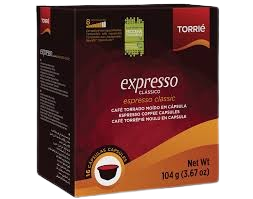 Café Torrié Expresso Clássico 16 cápsula 104 g