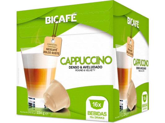 Café Bicafé Cappuccino 16 Cápsulas