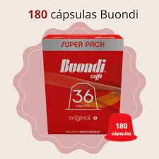 Café Buondi Original Pack 180 cápsulas