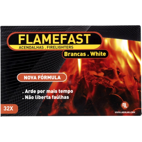 Acendalha Flamefast  Branca 32 un