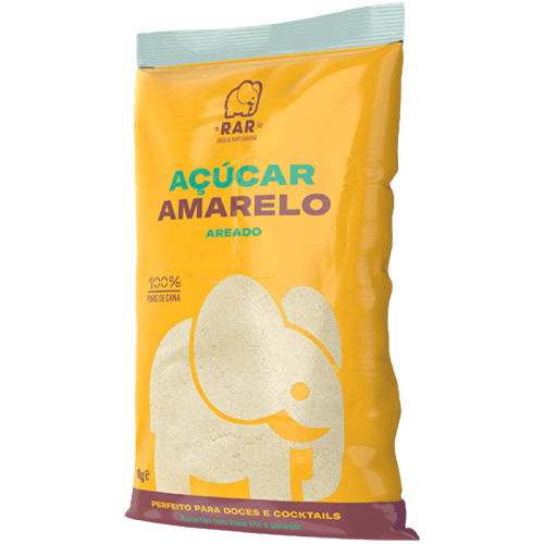 Açúcar Rar Amarelo 1 kg