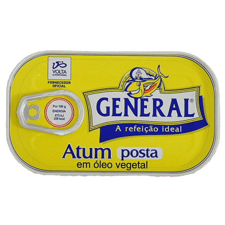Atum General Posta em Óleo Vegetal 110 g