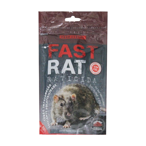 Raticida Fast Rat Cereal 150 g