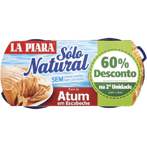 Paté La Piara de Atum (2 x 75 g) 150 g